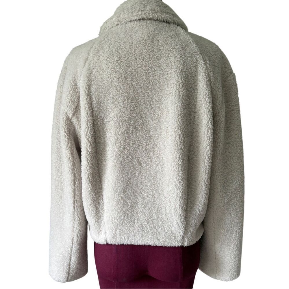 Lululemon Textured Fleece Collared Jacket size 2 Bone - Picture 6 of 16